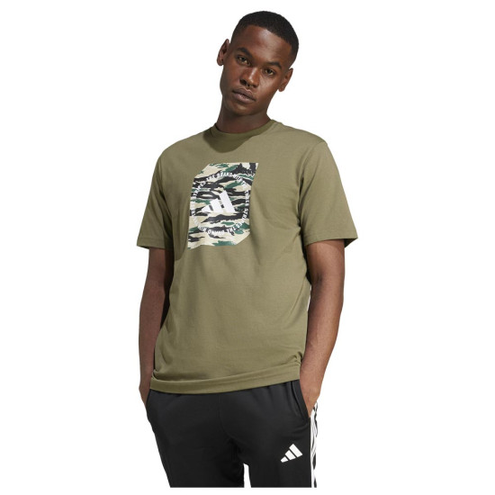 Adidas Ανδρική κοντομάνικη μπλούζα Camo Shape Graphic Tee